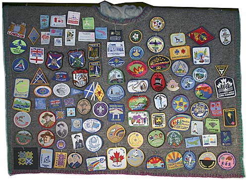 Lori's Campfire Blanket Back View