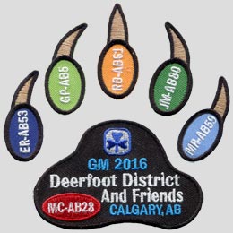 custom patch of the month