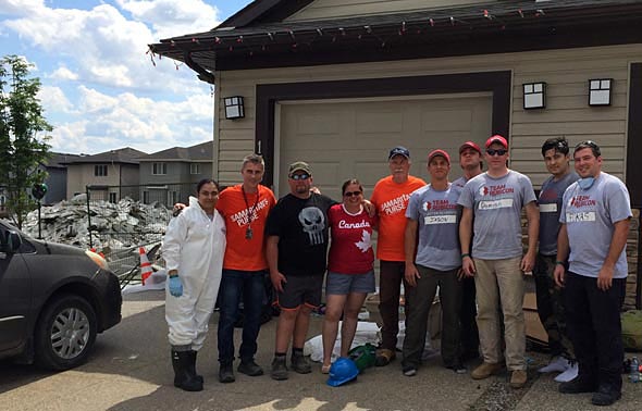 Nancy, Samaritan's Purse, and Team Rubicon.