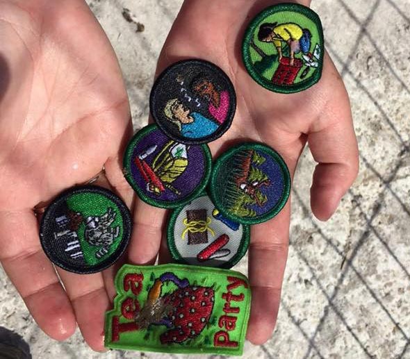 Patches saved from the Fort McMurray fire