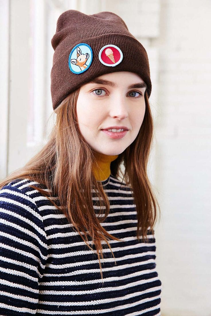 patch beanie