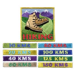 Hiking Kilometers Set (Iron-On)