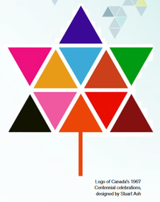 The logo of Canada 1967.
