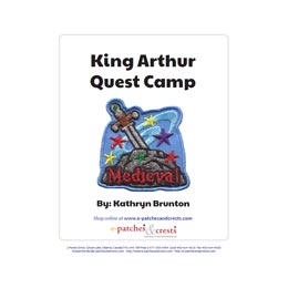 The front of the King Arthur Quest Camp PDF.