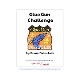The front of the glue gun challenge PDF.