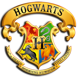 The Hogwarts shield.