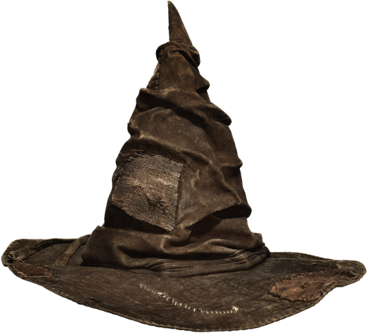 The sorting hat.