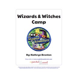 The front of the Wizards and Witches Camp PDF.