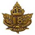 A gold maple leaf pin.