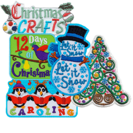 Christmas patches