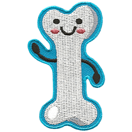 A smiling, kawaii bone.