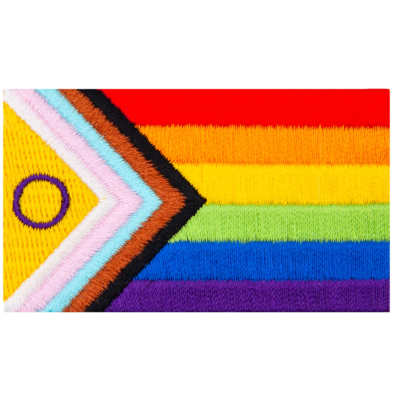 The progress pride flag. 