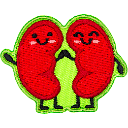 A pair of smiling red kidneys.