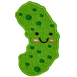 A kawaii pickle.