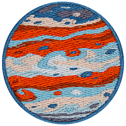The planet jupiter.