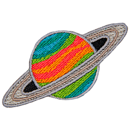 The planet saturn.
