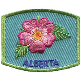 The provincial flower of Alberta.
