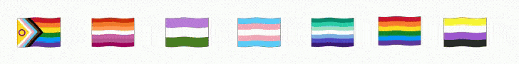 animated pride flags