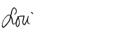 Lori's signature