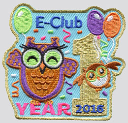 E-Club 1st Year patch