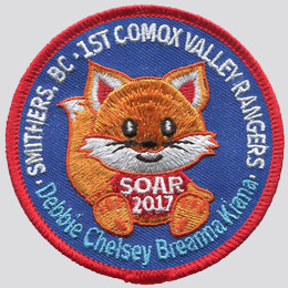 custom patch of the month