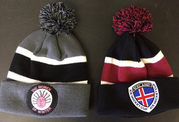 Canada's 150 logo embroidered on a square patch